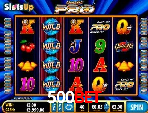 Biblioteca de slots populares na 500bet